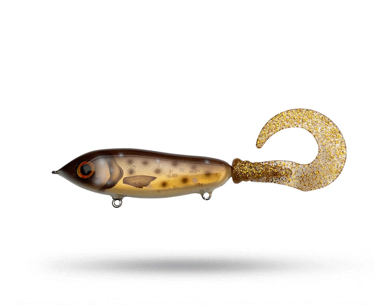 KP Lures Tail - Gold Trout